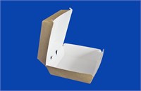 ДоЭко Короб под гамбургер ECO BURGER M 100x100х60 крафт (300 шт) НФ-00009952