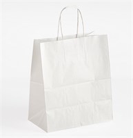 Пакет с крученой ручкой 320 х 200 х 370 мм Белый (КП) (50/200) НФ-00014095