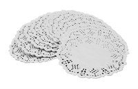 Салфетки кругл. d=10 см ажурная (8упх250шт) Горница/Авиора 19455