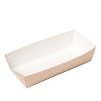 Лоток для хот-дога крафт 165*70*40 50/100/800 ПАКТОН НФ-00014846