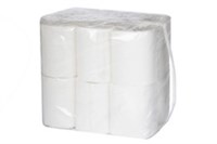 Туалетная бумага ЛИЛИЯ  2-х сл. 18м (12рул)  Обезличенная (8уп)  18143