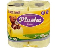 Туалетная бумага Plushe Classic 