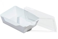 ОСК салатник OpSalad  400 ДНО БЕЛЫЙ 145(120)х95(85)х45 (800шт) 20075