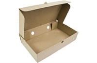 Короб ЛОДОЧКА Упак Групп Бурый 285х160х60 (100шт) УП НФ-00016461