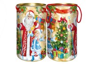 НГ Туба  1000гр   ПРАЗДНИК  d 12хh 22см  (9шт)  20559