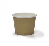 Контейнер бумажный Saami Крафт d=98/h=74 300 мл 25/400 НФ-00017072