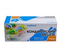 Кондитерский мешок 53 см Комплимент синий (100 шт в рулоне) 1/15 НФ-00017523