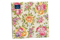 Салфетки 33х33 3 - слойн. Art Bouquet 20 шт (12 уп) Поле роз 21995