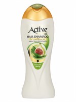 Шампунь для жирных волос Active (Актив) Зеленый чай/Инжир 400 мл ИРАН 1/12 НФ-00019002