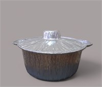 Алюминиевая форма с крышкой 