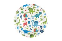 Бум тарелка Папирус д.180мм Динозаврики /14уп * 50шт/ (700шт) 22617