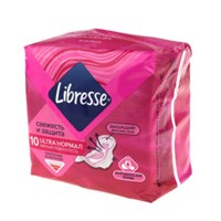 Прокладки женск. гигиен. Libresse Ультра Нормал мягк.пов 10 шт НФ-00020240