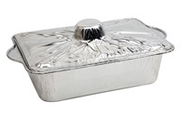 Алюминиевая форма с крышкой 