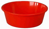 Таз 13л. круглый красный НФ-00020717
