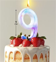 Свеча в торт на шпажке 