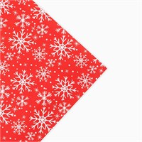 Бумага упаковочная крафтовая «Новогодняя милота», 50 х 70 см НФ-00021337