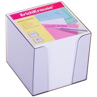 Бумага для заметок Эрик Краузе 9*9*9 белый, пластик, в боксе НФ-00023576