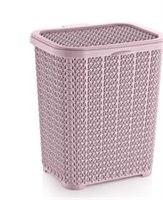 Контейнер для порошка 6л. Вязаный узор пепельно-розовый НФ-00024982