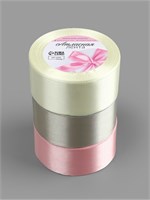 Атласная лента, набор 3 шт. «Тёплый день», 40 мм, 23±1 м НФ-00025235