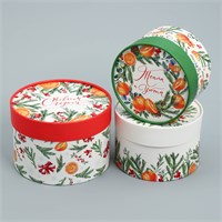 Набор новогодних подарочных коробок 3 в 1 «С Новым годом», 16×10, 14×9, 13×8.5 см НФ-00025342