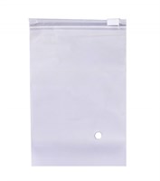 Пакет Зип Лок с бегунком 20*40 прозрачный МАТОВЫЙ с отверстием 120 мкм (50шт) НФ-00025504