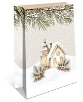 Бум пакеты 12х15х7 Зимний домик  0191.601   НГ НФ-00026010