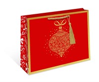 Бум пакеты 23х18х10 Шар красный  0557.199 НГ НФ-00026064