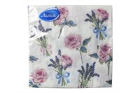 Салфетки 33х33 2- слойн. (ЛИЛИЯ) 20л/15уп Очарование 21459