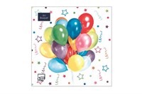 Салфетки 33х33 3 - слойн. Art Bouquet 20 шт (12 уп) Веселый праздник 21521