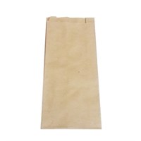 Пакет бумажный пищ. 300х110х50 Вельгийский крафт бурый 40гр НПФ (2500шт) 25095