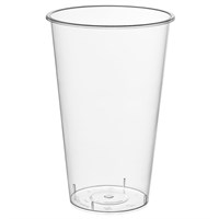 Стакан прозрачный  глянец ПП ВЗЛП 0,500мл.д.90мм.h135мм 25уп. по 20шт.(500шт/кор.) 18951
