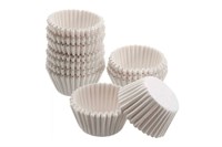 Форма бумажная Тарталетка круг 25х16мм белая /10х1000/10000шт ТБФ 22941