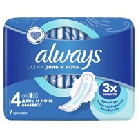 Прокладки женск. гигиен. P&amp;G Олвейс женск. гигиен. ULTRA найт 7 шт 6 капель НФ-00020248