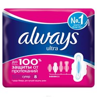 Прокладки женск. гигиен. P&amp;G Олвейс ULTRA супер 8шт 5капель НФ-00020250