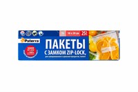 Пакеты для заморозки 18х20 PATERRA 1л  (24упх25шт) 9682