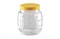 Банка ПЭТ Бочонок  0,100 (100 шт) + желтая крышка № 38 3741