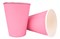 Бум стакан Л-ПАК 0,350л диам 90мм ГН Розовый (1000шт) 14194