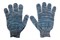 Перчатки ХБ 4-ти нит. с ПВХ точка 10 класс серые (500пар) ЛТ 19655