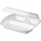 Ланч бокс ЛБ-3 БЕЛЫЙ   /247*210*58/   БП   (100шт) НФ-00020333