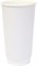 Бум стакан ПРЕСТИЖ Белый 2-х слойный 400 мл (20/400) НФ-00022703